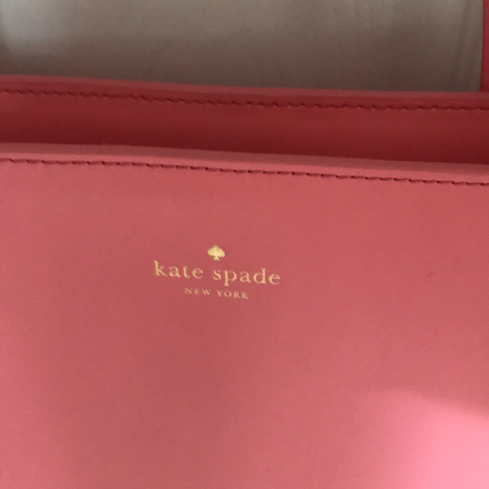 Kate Spade pink leather tote - Picture 2 of 6